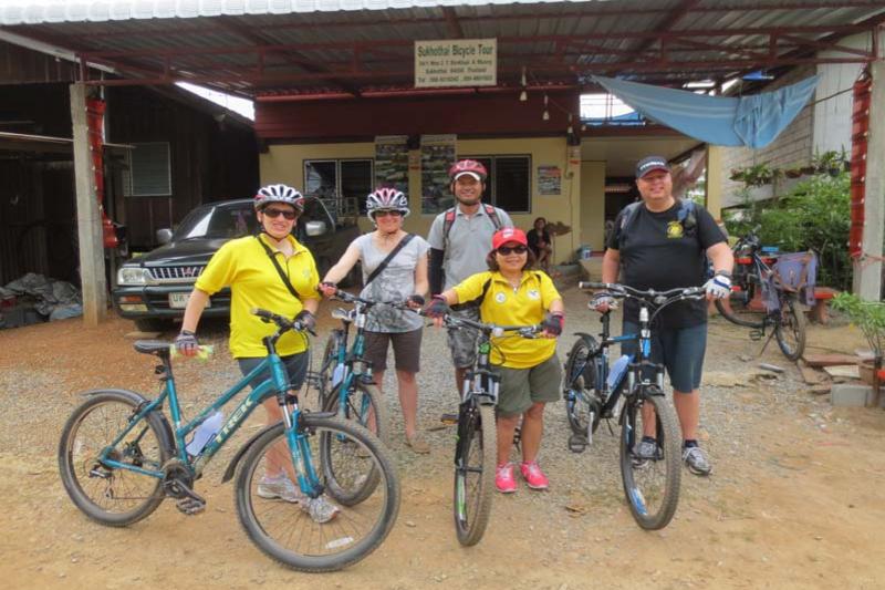 Fietsen door Sukhothai Historical Park en omgeving
