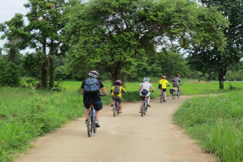 Fietsen door Sukhothai Historical Park en omgeving