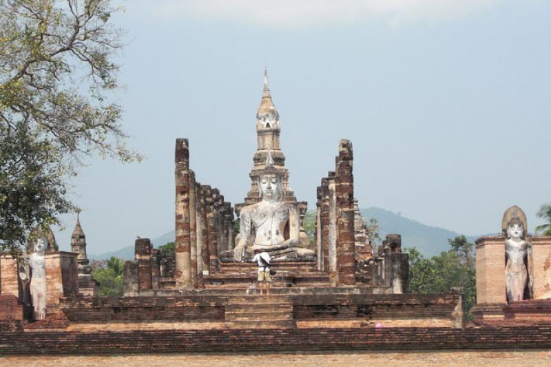 Fietsen door Sukhothai Historical Park en omgeving