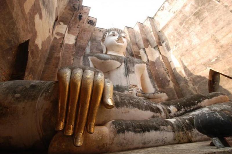 Fietsen door Sukhothai Historical Park en omgeving