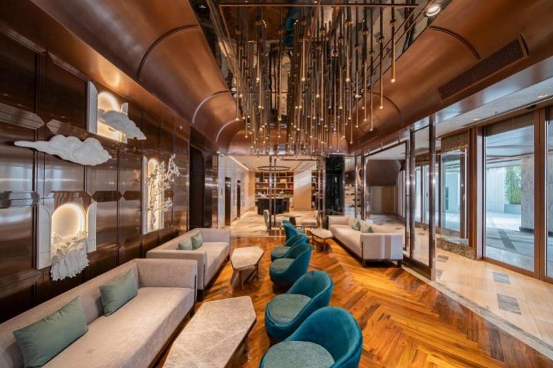 The Salil Riverside lobby