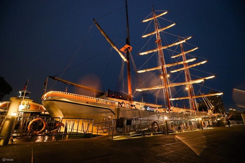 Asiatique piratenschip restaurant
