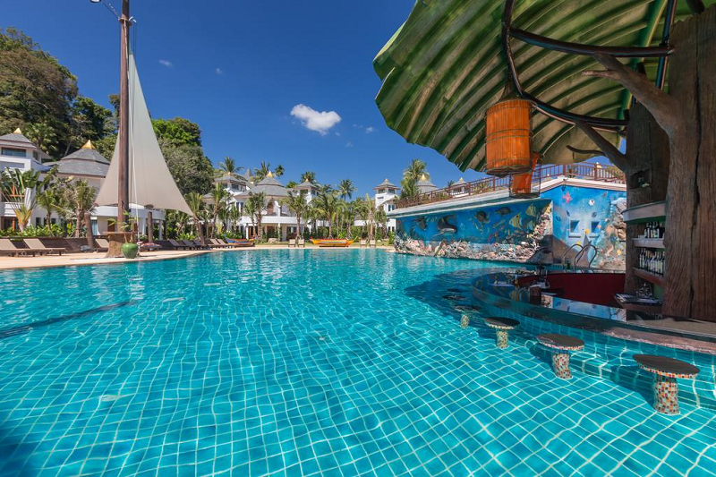 Krabi Resort zwemmen