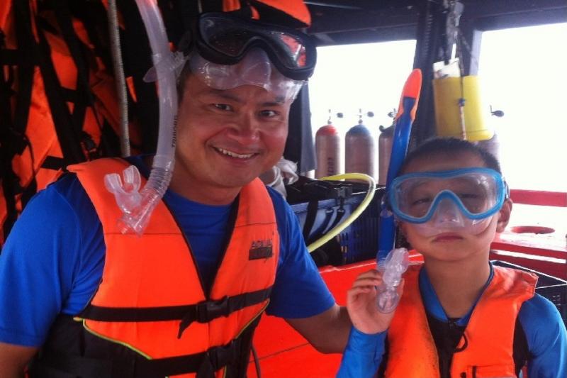 Snorkeltrip met duikboot Koh Chang