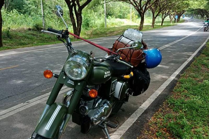 Klassieke motorreis KhaoSok Thailand