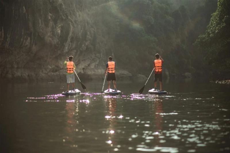 River Kwai Jungle Raft Green Wood Travel