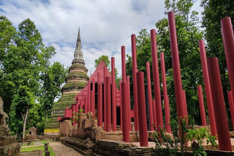 Tempels bezoeken thailand