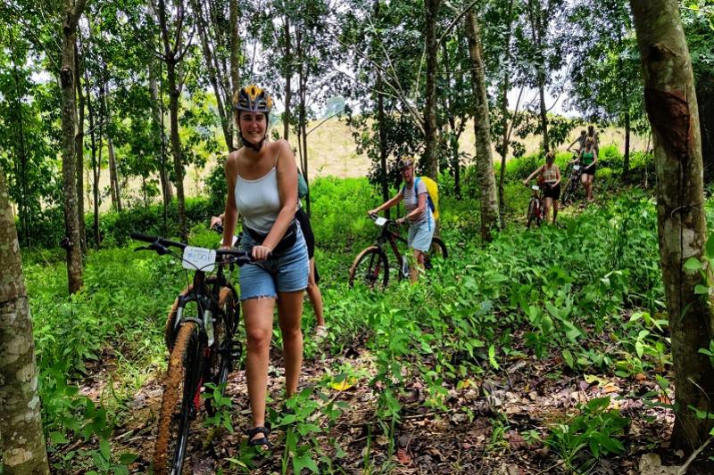 Fietstocht in chiang rai