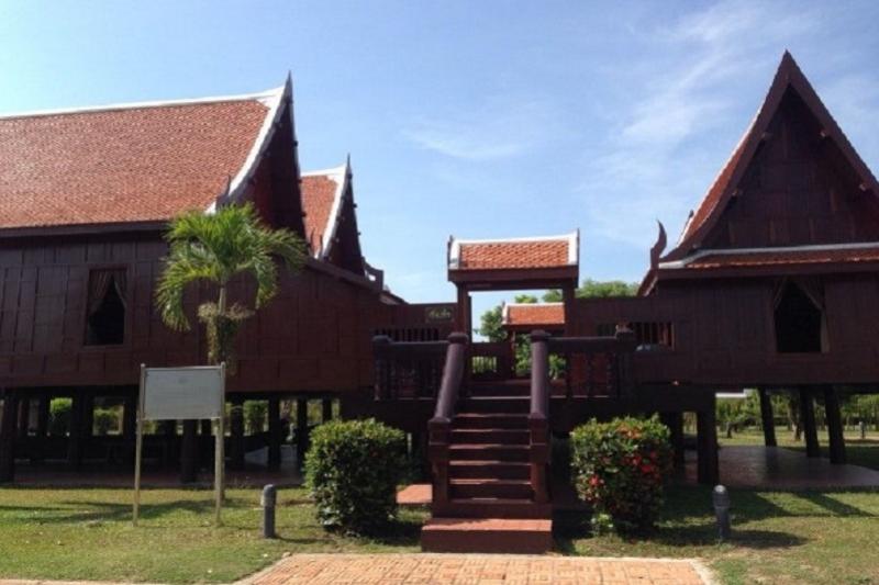 antieke huizen Phatthalung city trip