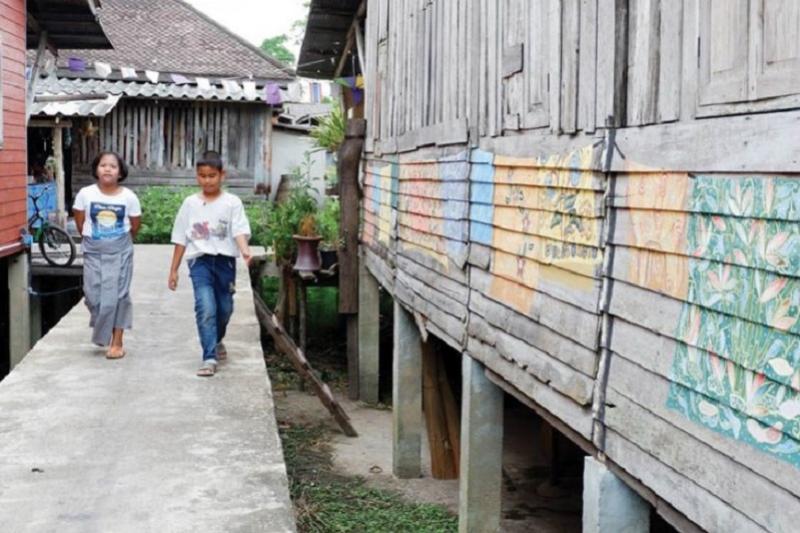 stadstrip Green wood Phatthalung