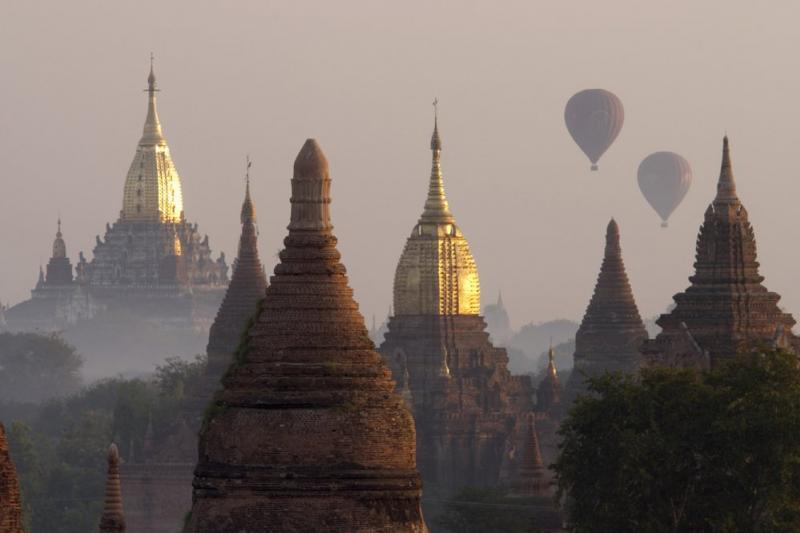 Irriwaddy rivier Myanmar