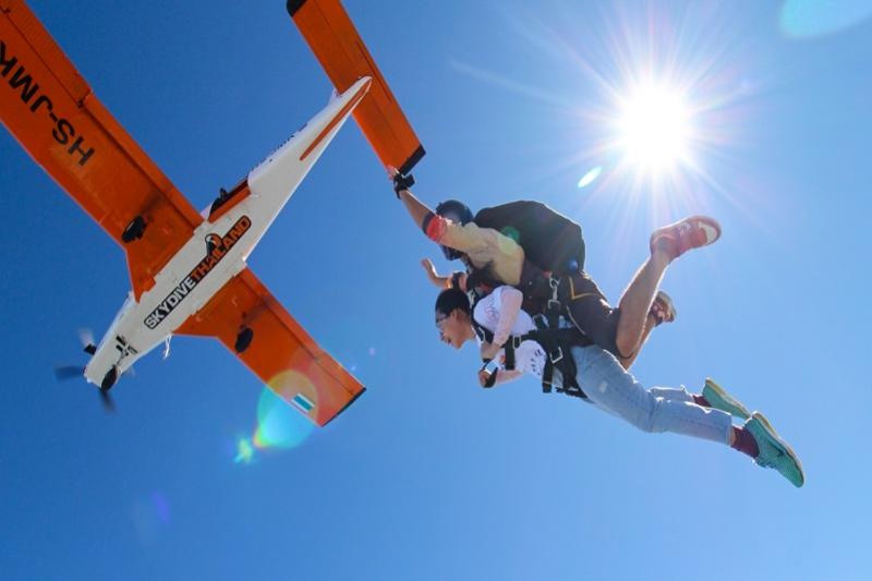 Skydive Thailand Green Wood Travel