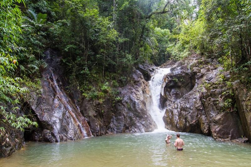 Khao Lak Extreme Avontuur waterval