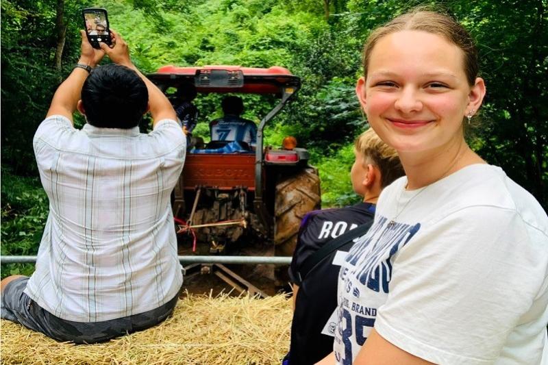 Tractorrit boerenland Thailand