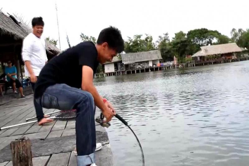 Gezellig vissen in Chiang Mai