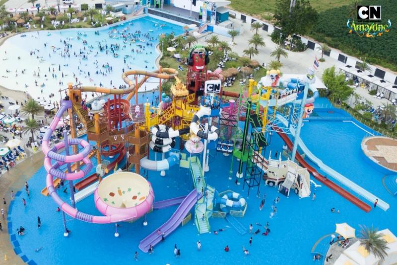 Columbia Pictures Aquaverse Waterpark Pattaya