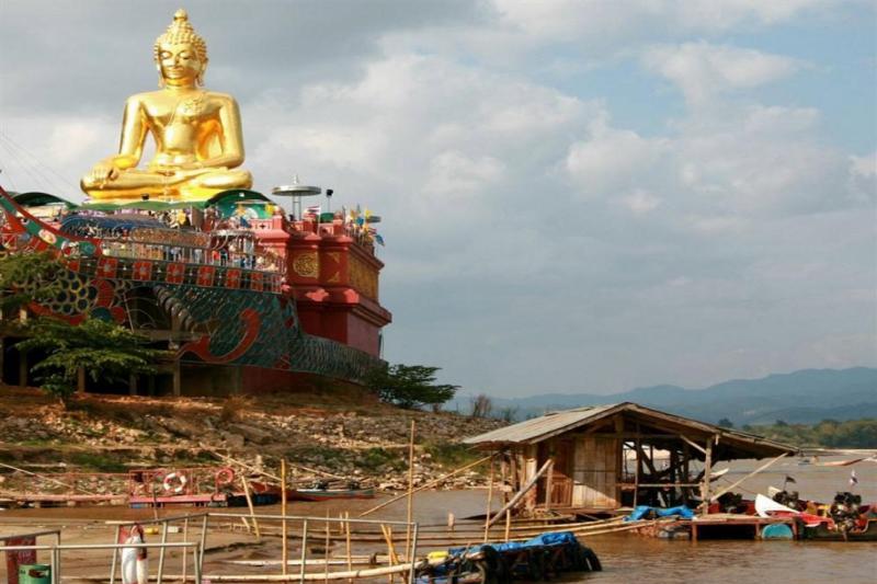 Gouden Driehoek en Chiangrai Green Wood Travel Hall of Opium