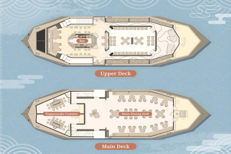 okura cruise chao phraya rivier