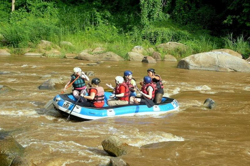 Rafting in Pai Green Wood Travel